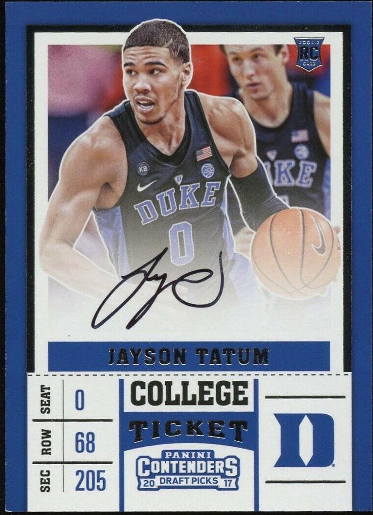 Jayson Tatum [Autograph] #54