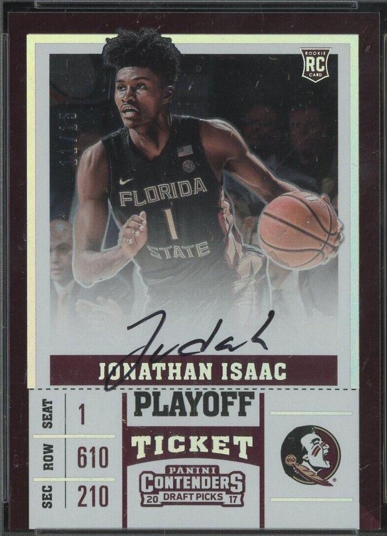 Jonathan Isaac [Playoff Ticket Autograph] #59C
