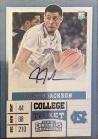 Justin Jackson [White Jersey Autograph] #68