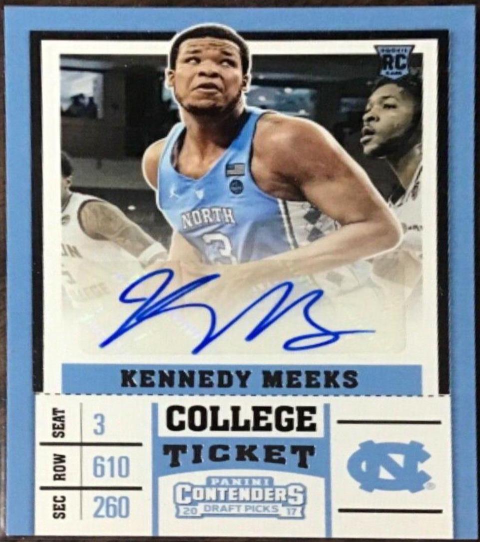 Kennedy Meeks [College Ticket Autograph] #126
