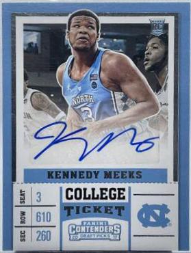 Kennedy Meeks [Playoff Ticket Autograph] #126