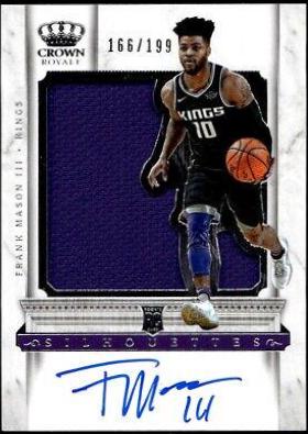 Frank Mason III Autograph Relic Prime #202