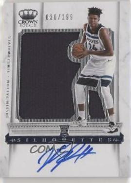Justin Patton Autograph Relic Prime #235