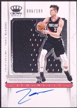 Zach Collins [Autograph Relic] #223