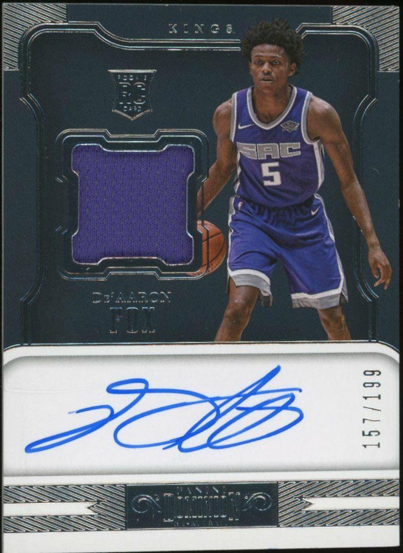 DE'Aaron Fox [Jersey Autograph] #149