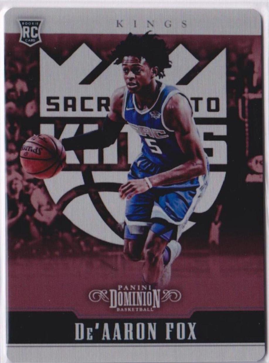 DE'Aaron Fox [Metal Bronze] #130