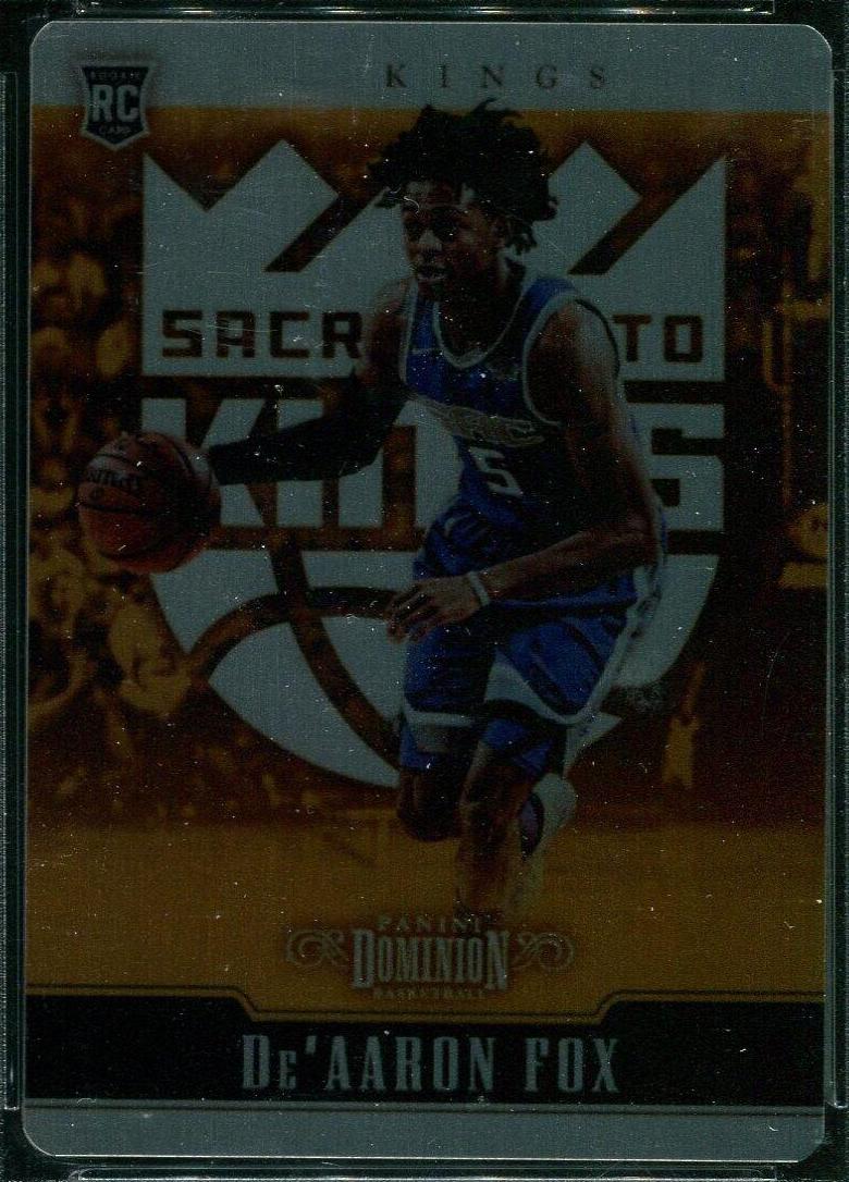 DE'Aaron Fox [Metal Gold] #130