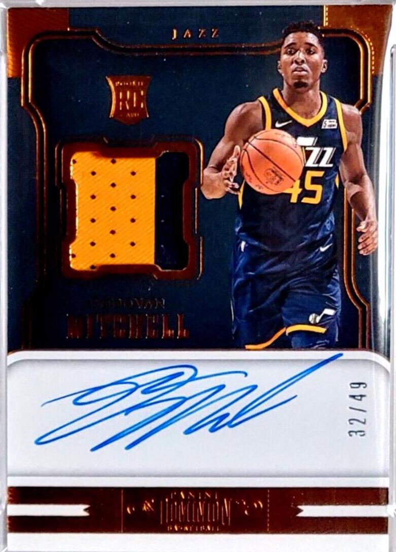 Donovan Mitchell [Jersey Autograph Bronze] #179