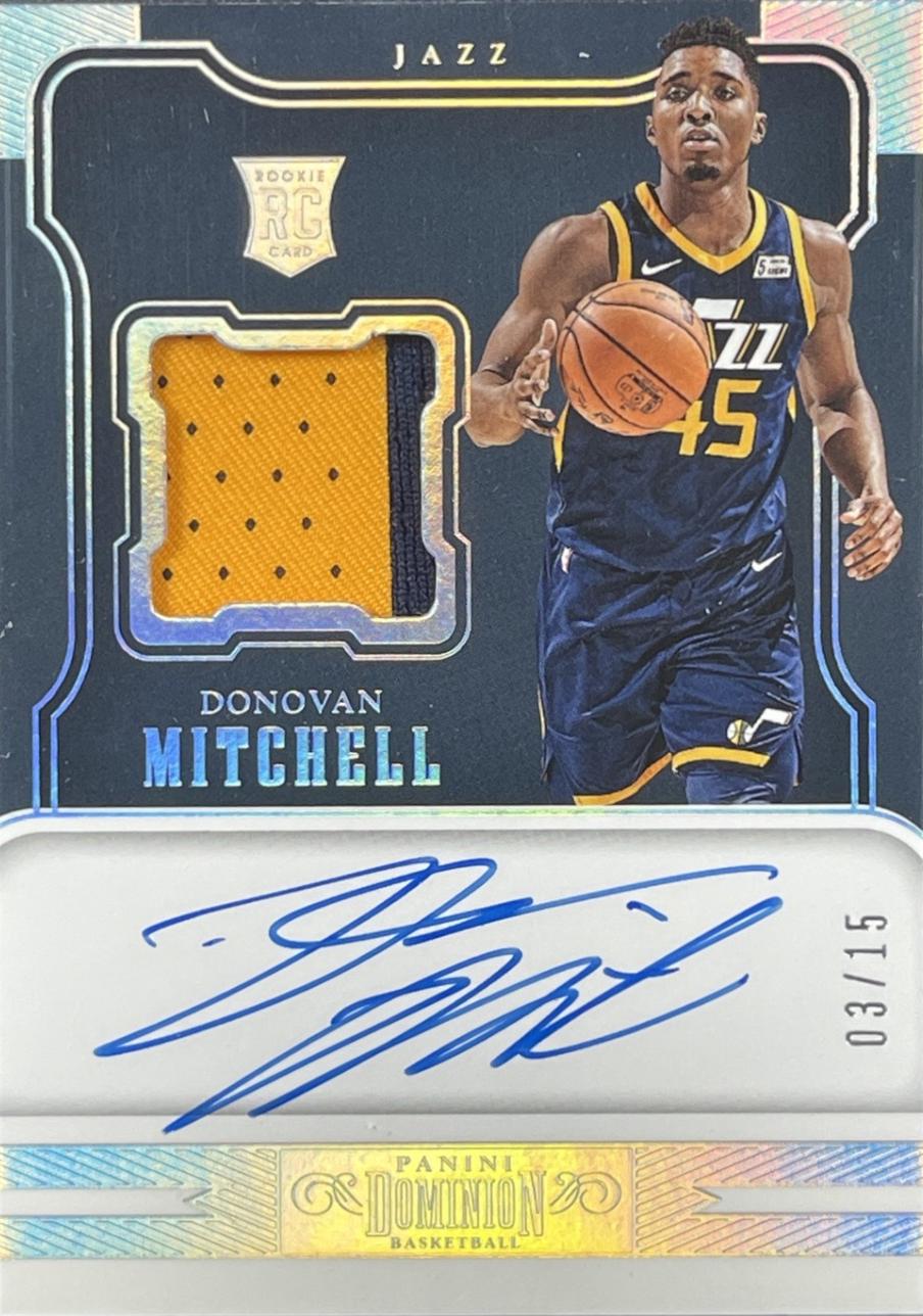 Donovan Mitchell [Jersey Autograph Silver] #179