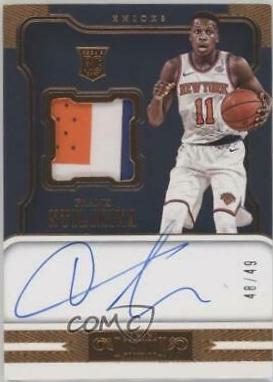 Frank Ntilikina [Jersey Autograph Bronze] #171