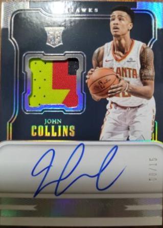 John Collins [Jersey Autograph Silver] #155
