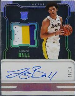 Lonzo Ball [Jersey Autograph Silver] #168
