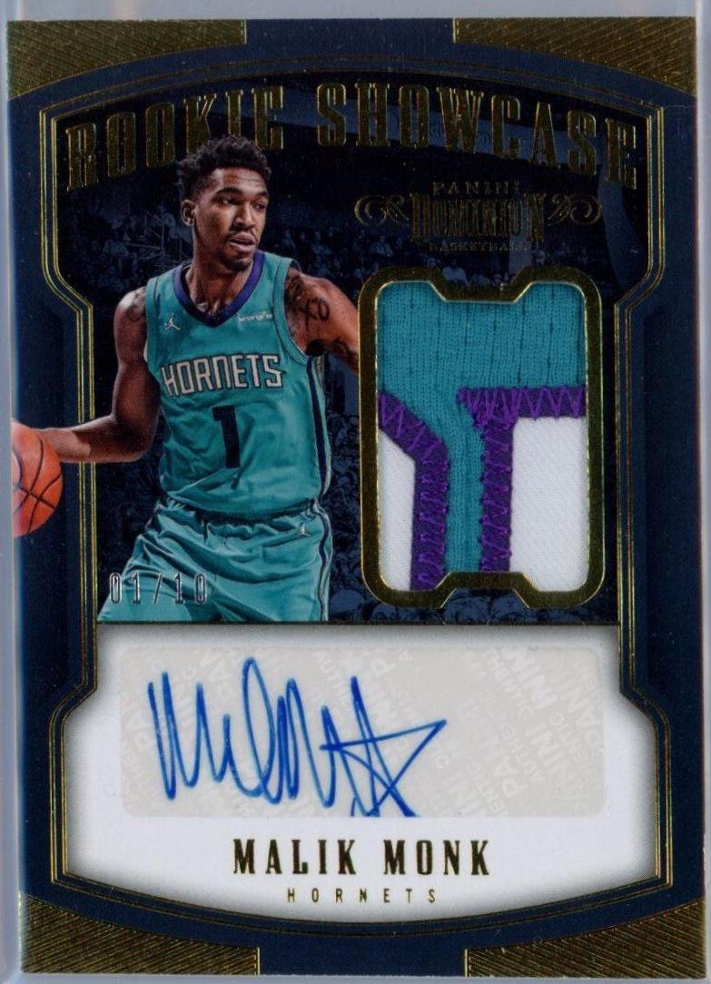 Malik Monk [Jersey Autograph Gold] #150
