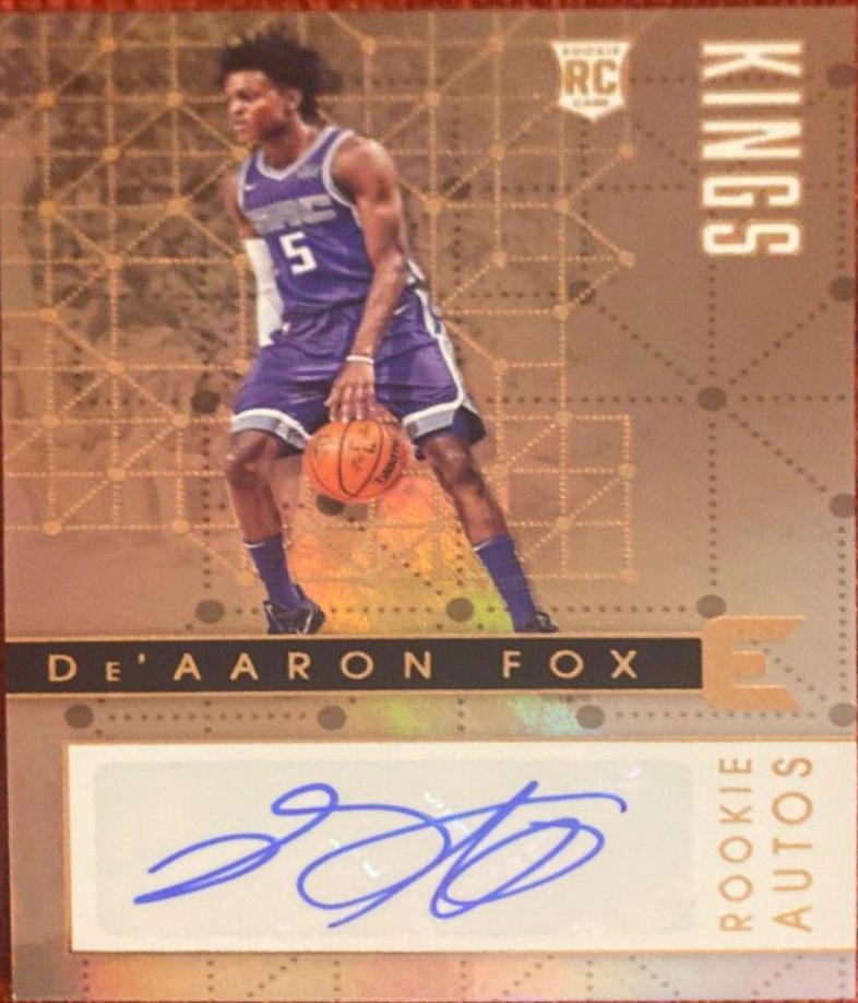DE'Aaron Fox Autograph #218