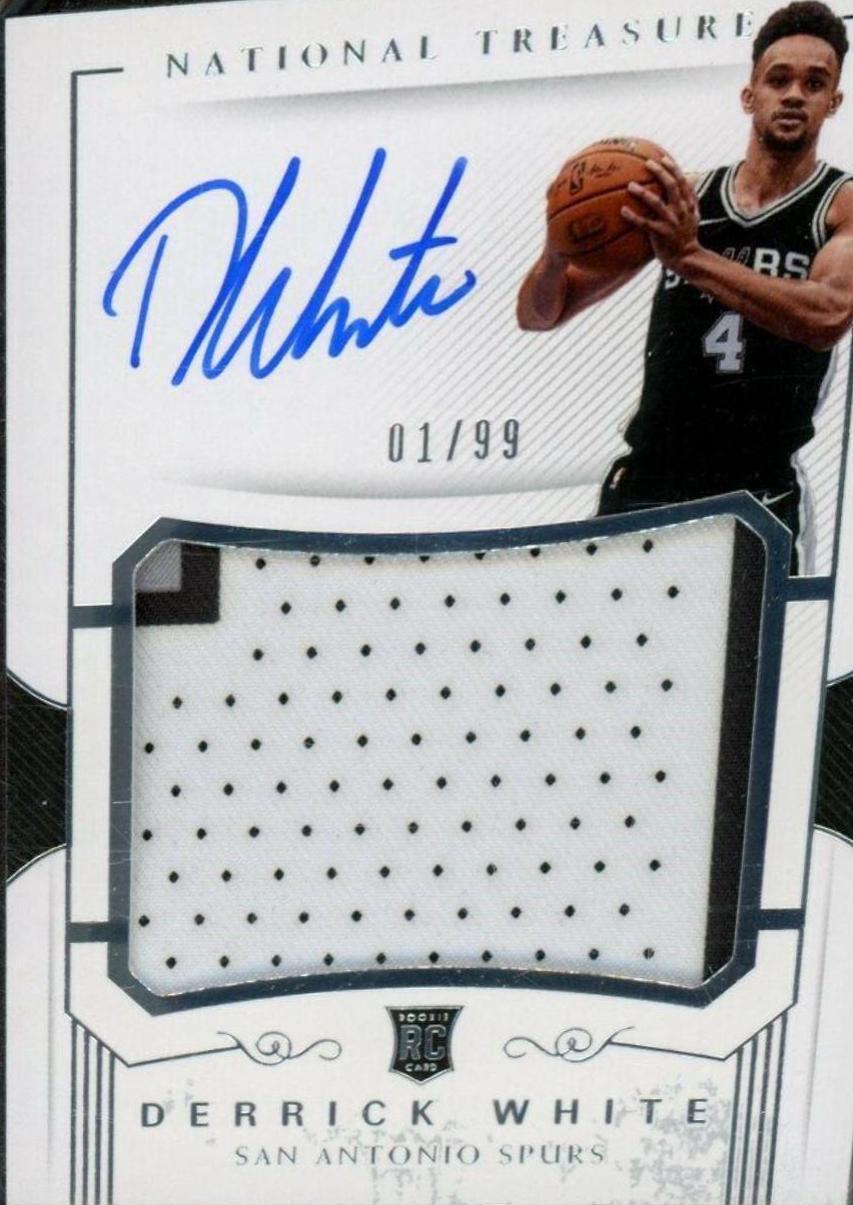 Derrick White Patch Autograph #128