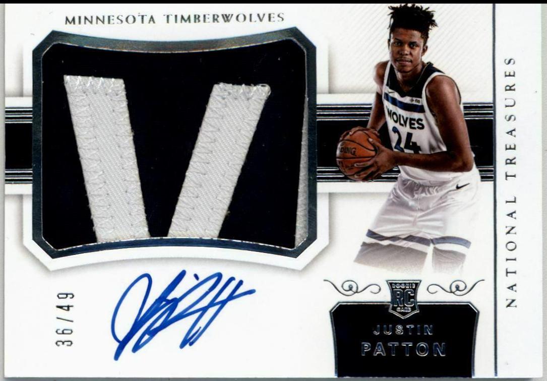 Justin Patton [Patch Autograph] #116