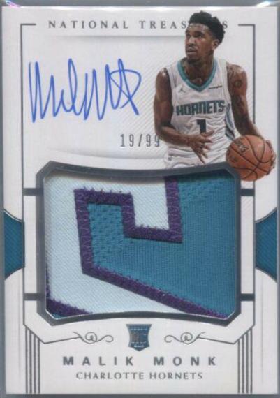 Malik Monk [Patch Autograph] #111