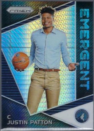 Justin Patton [Hyper Prizm] #EMJUT