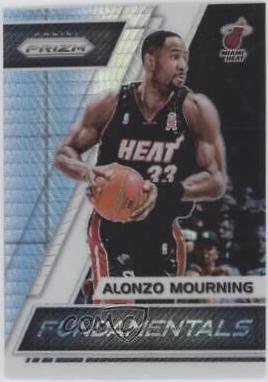 Alonzo Mourning Gold Prizm #9