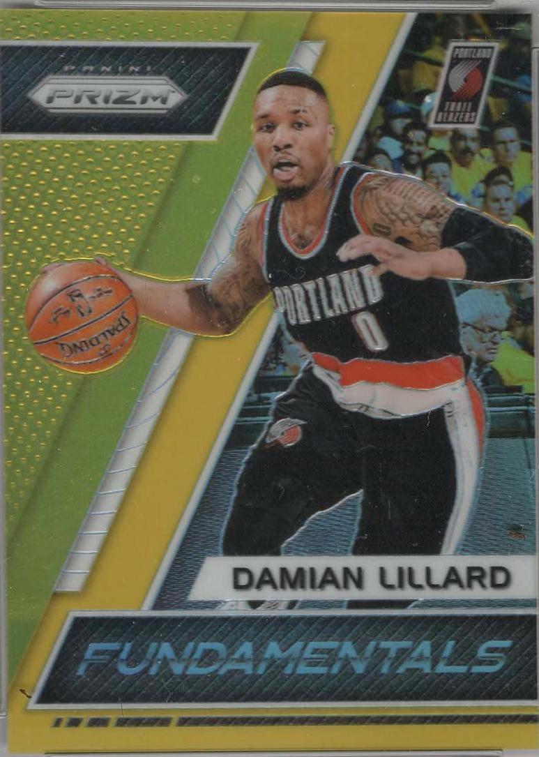 Damian Lillard [Gold Prizm] #26