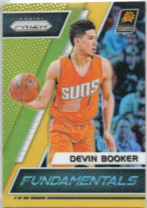 Devin Booker [Gold Prizm] #14