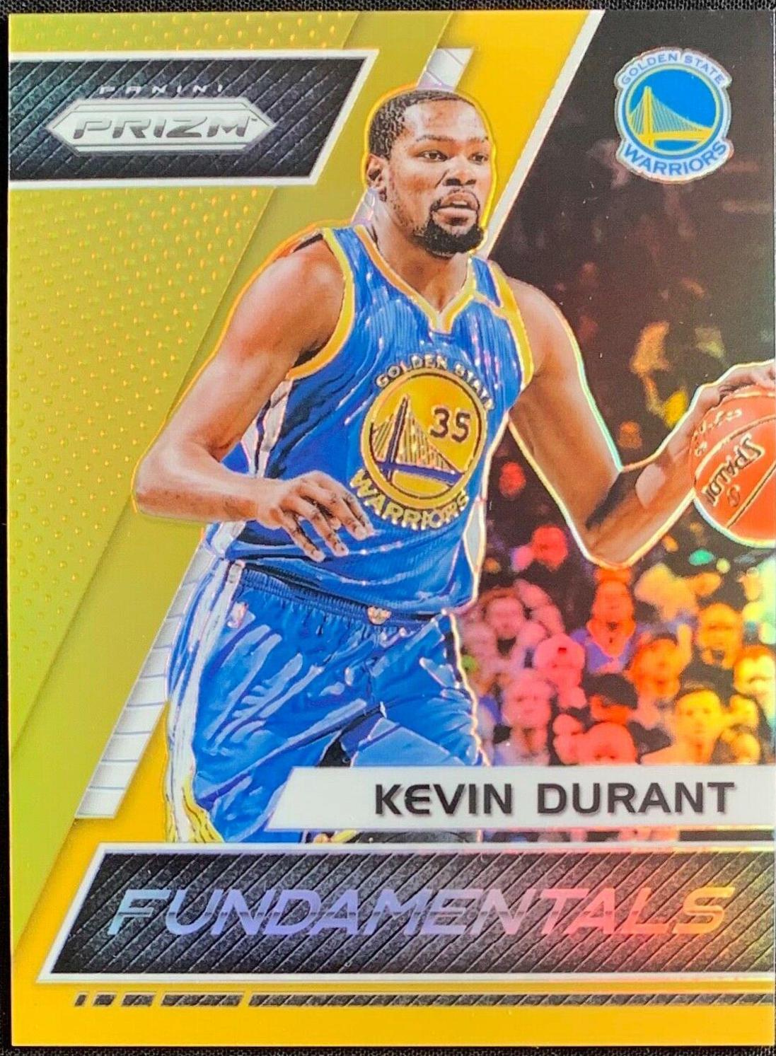 Kevin Durant [Gold Prizm] #25