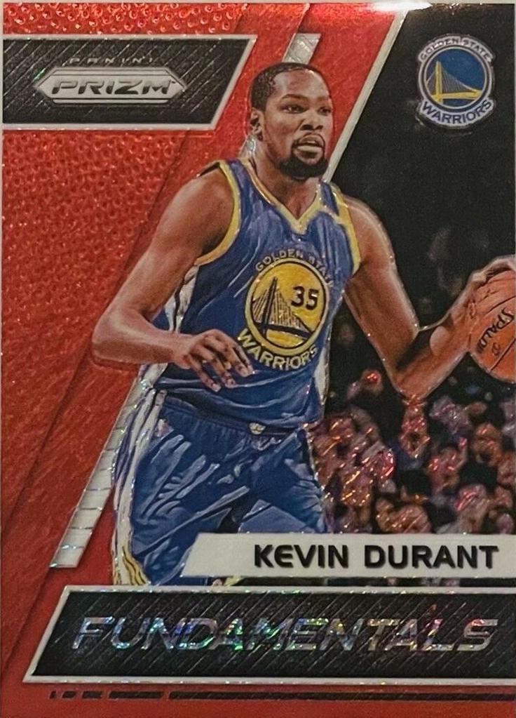 Kevin Durant [Red Shimmer Prizm] #25