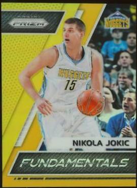 Nikola Jokic [Gold Prizm] #50