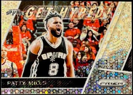 Patty Mills Black Prizm 1/1 #GH-PM
