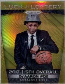 DE'Aaron Fox [Gold Prizm] #DFO