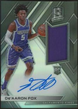 DE'Aaron Fox [Autograph Jersey] #109
