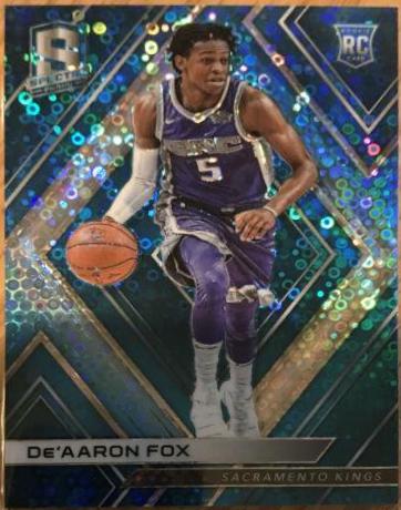 DE'Aaron Fox [Neon Blue] #51