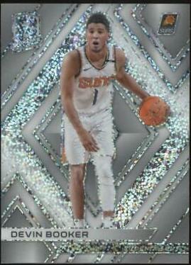 Devin Booker White Sparkle #66