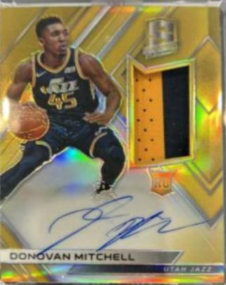 Donovan Mitchell [Autograph Jersey Gold] #101