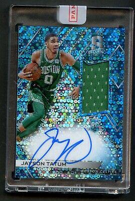 Jayson Tatum [Autograph Jersey Neon Blue] #105