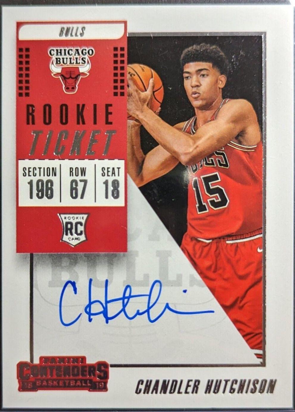 Chandler Hutchison [Ball High Autograph] #140