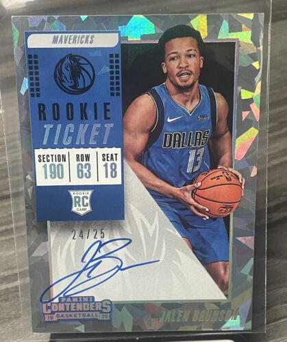 Jalen Brunson [Ball High Autograph Cracked Ice] #105