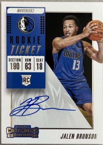 Jalen Brunson [Ball High Autograph] #105