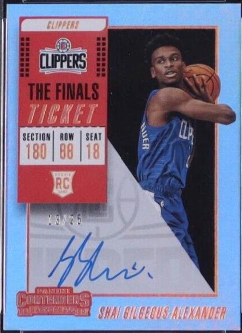 Shai Gilgeous Alexander [Ball High Autograph the Finals] #106
