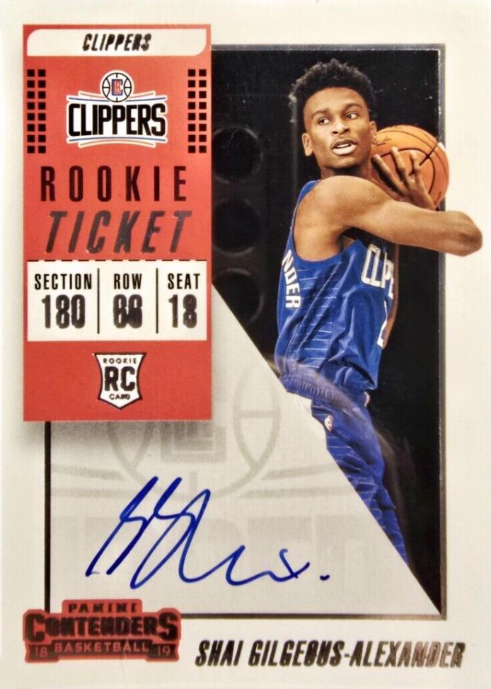 Shai Gilgeous Alexander [Ball High Autograph] #106