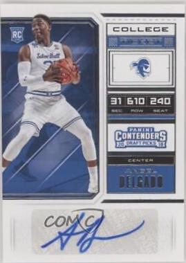 Angel Delgado Autograph Playoff Ticket #121