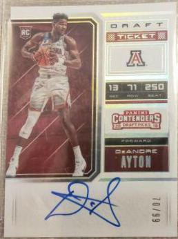 DeAndre Ayton [Autograph Draft Ticket] #51