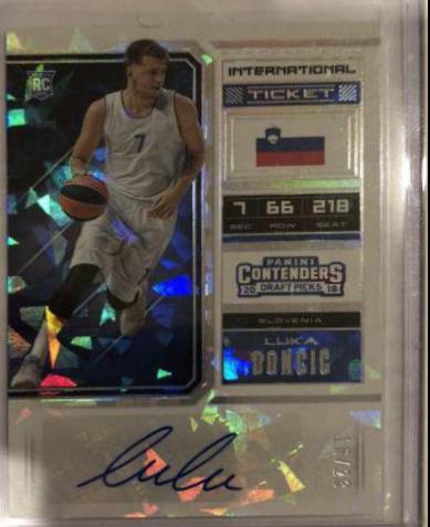Luka Doncic [Autograph Cracked Ice] #126