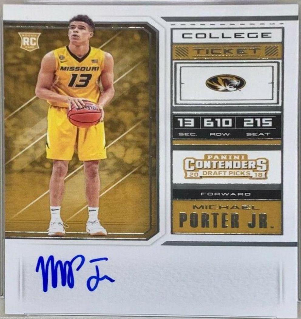 Michael Porter Jr. [Autograph] #55B