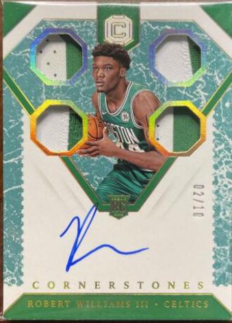 Robert Williams III [Rookie Autograph Relics Marble] #174