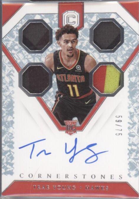 Trae Young [Rookie Autograph Relics Crystal] #155