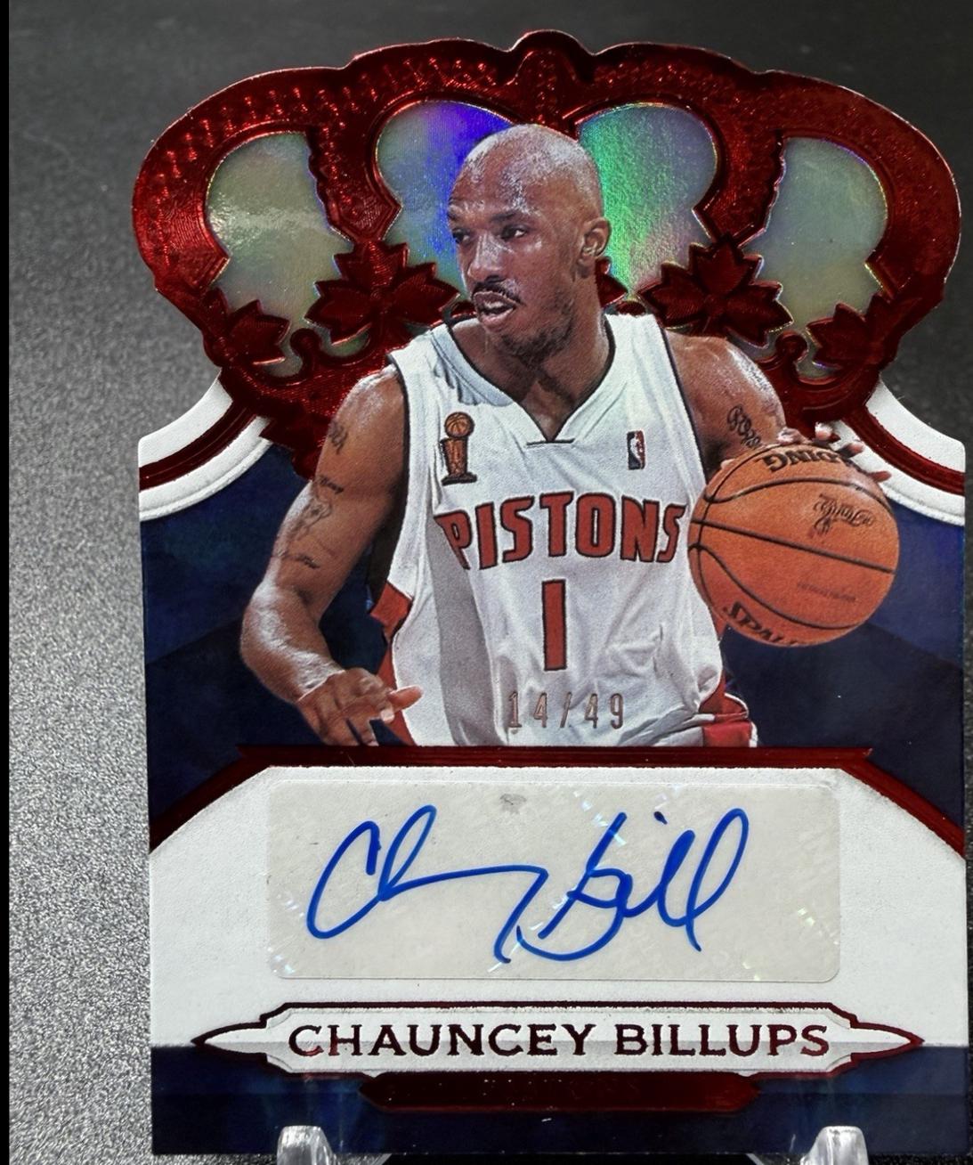 Chauncey Billups [Red] #CA-CBL