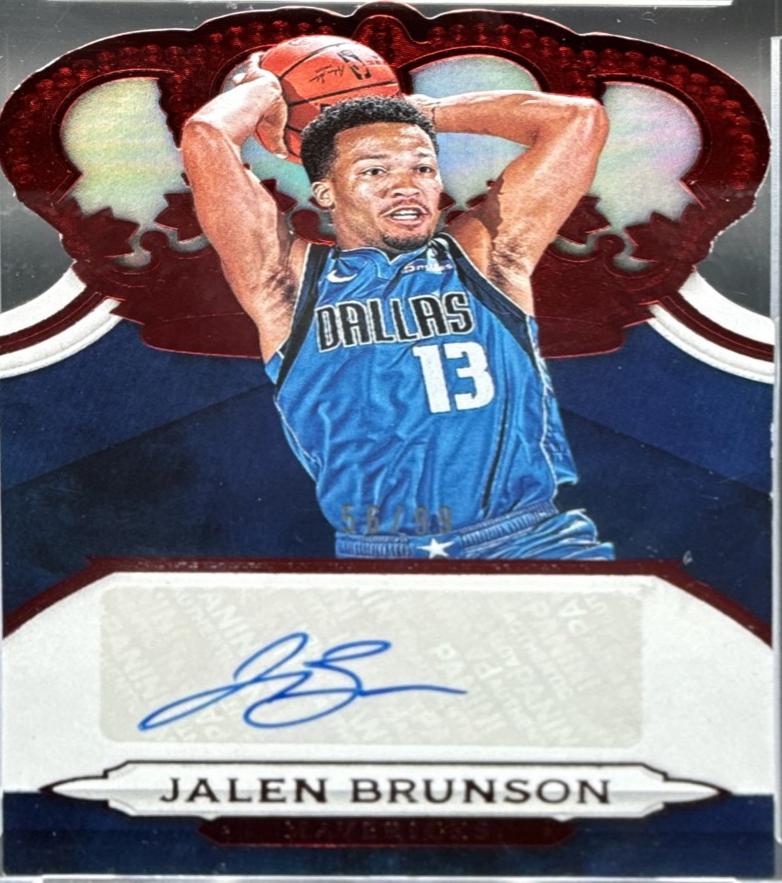 Jalen Brunson [Red] #CR-JBS