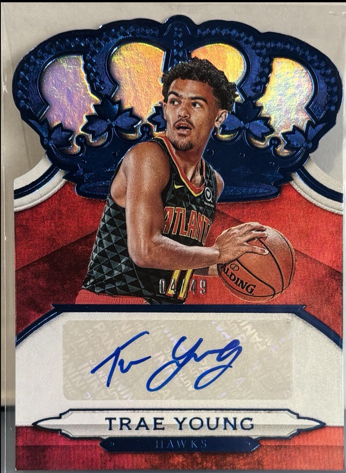 Trae Young [Blue] #CR-TYG