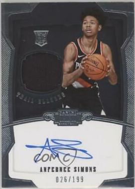 Anfernee Simons [Autograph Jersey] #163